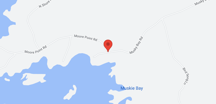map of 255 MOORE POINT RD